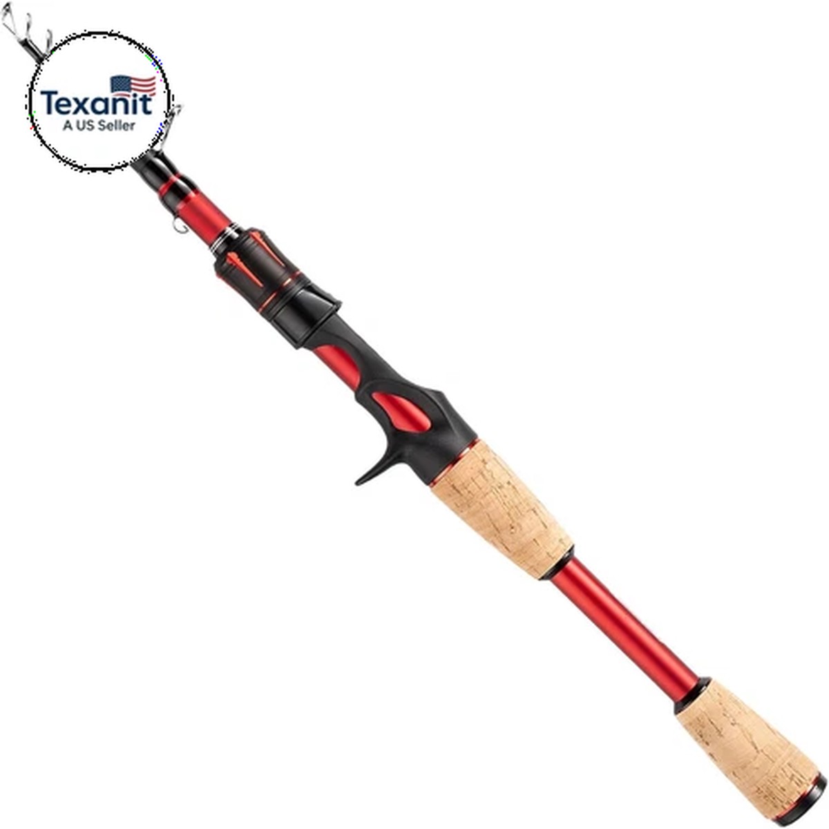 XPEDITE LITE Portable Telescopic Fishing Rods & Combo, Spinning & Casting Fishin