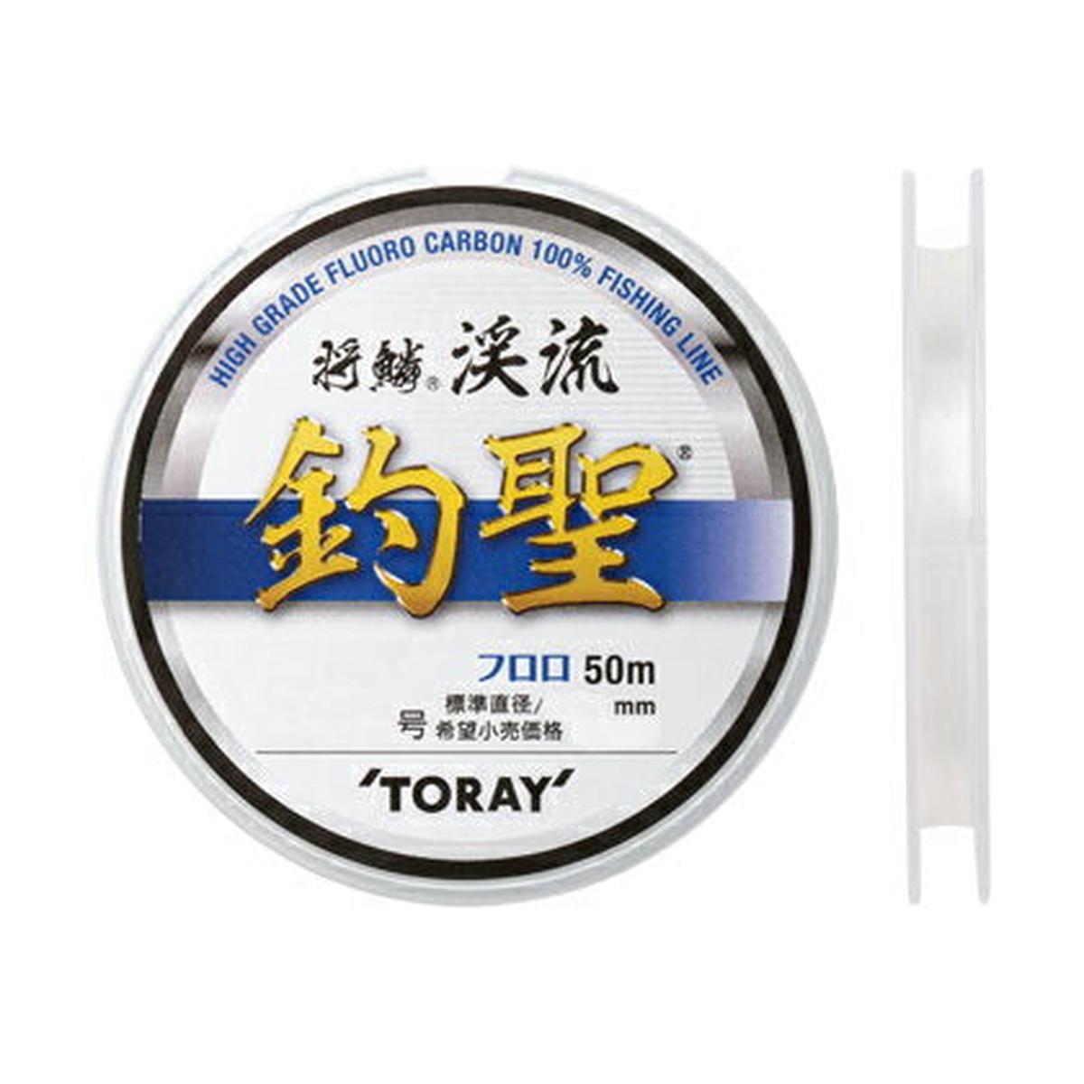 Toray Shorin Keiryu Tsurisei 0.4 Fluoro 50m Color: Natural