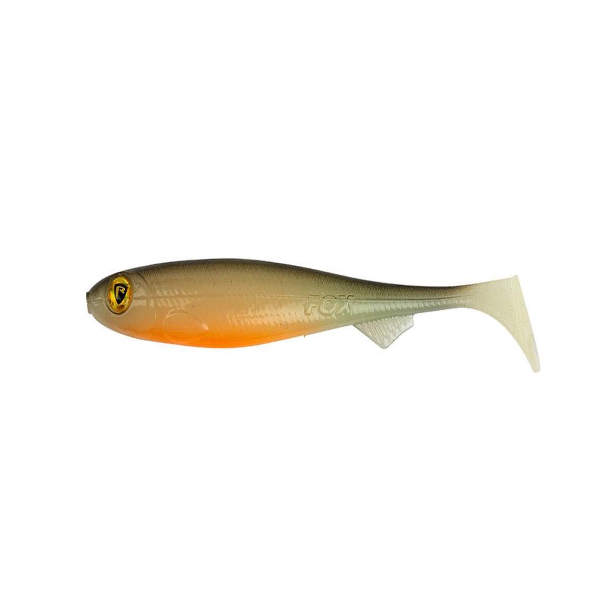 Fox Rage Slick Shad UV Lure - 11cm | Hot Olive