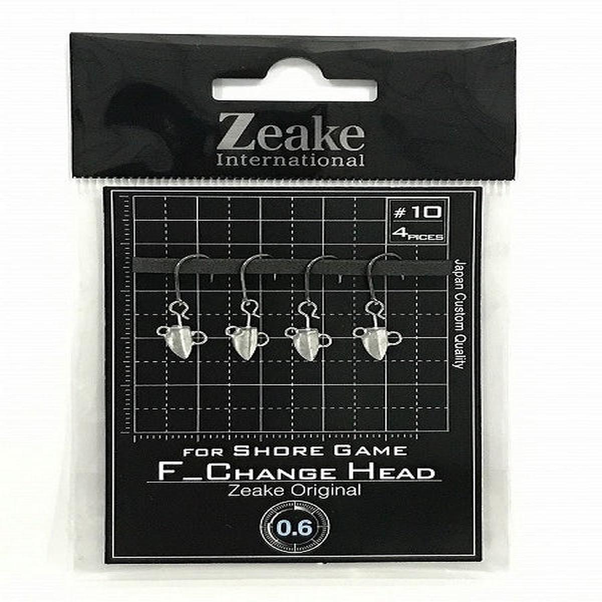 Zeke Hook Change Head 0.6g #10