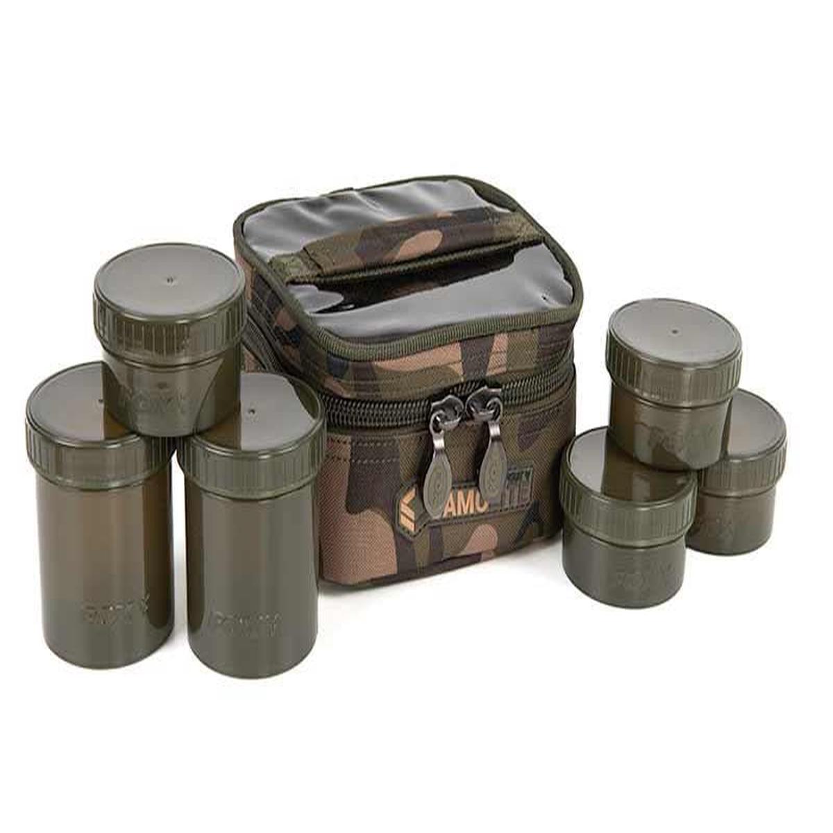 Fox CamoLite Hookbait Case 6 Pot