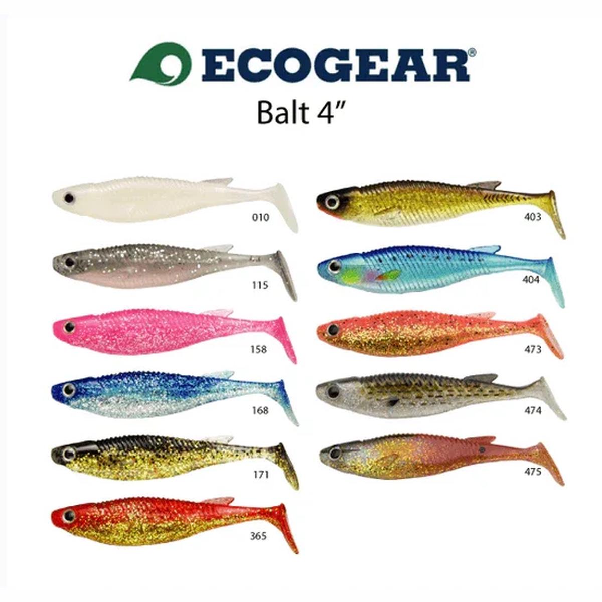 Ecogear Balt Soft Plastics 4"