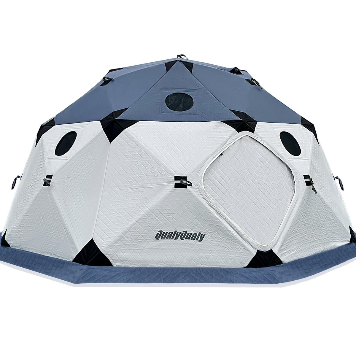 THKFISH 8-10 Person Pop-Up Ice Fishing Tent