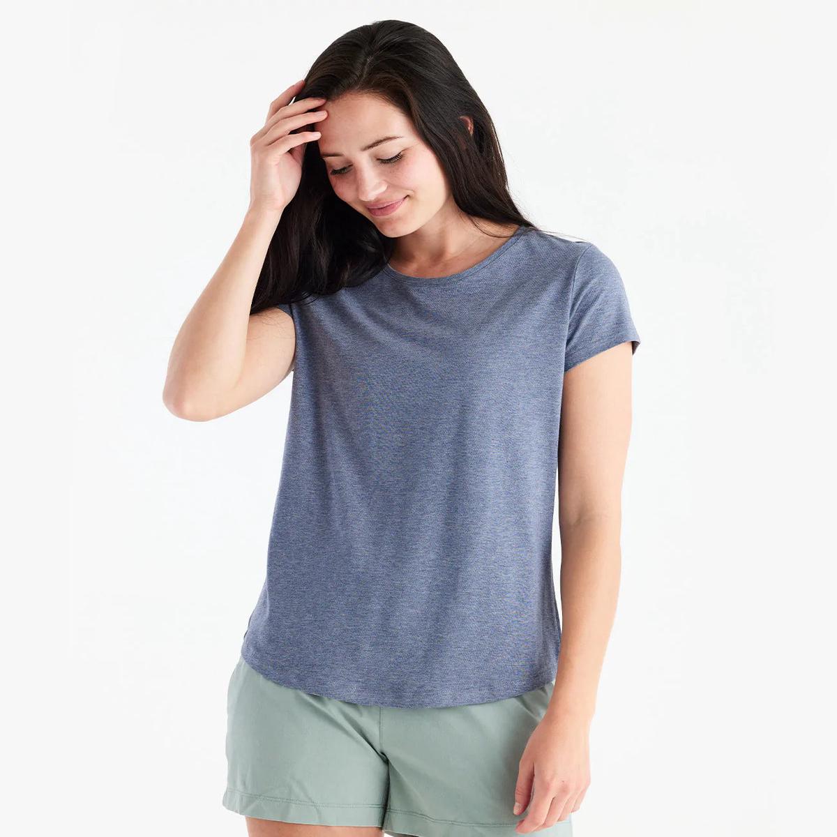 Free Fly Womens Bamboo Current Tee