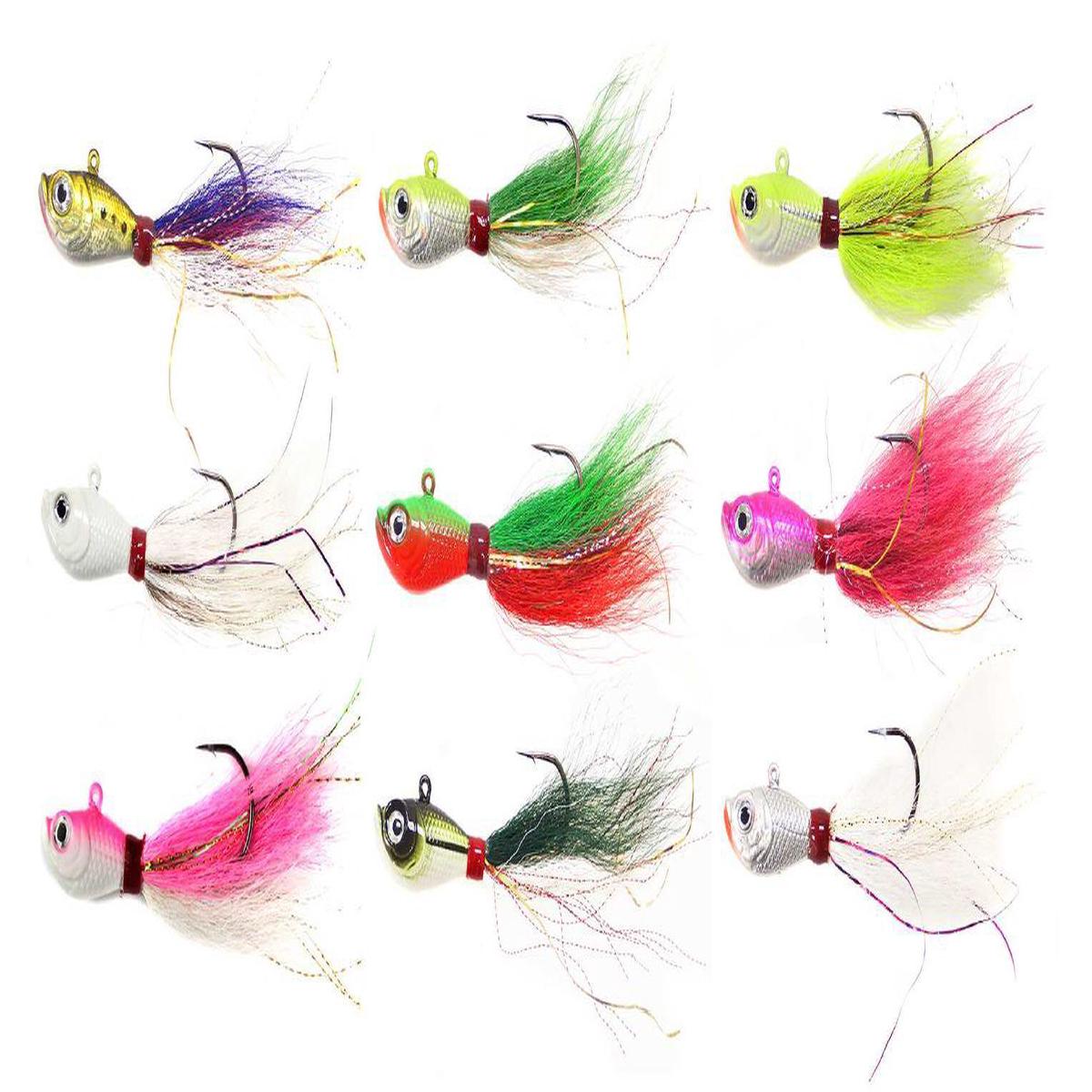 Jigging World Premium Bucktail Jigs Ver. 1 CLOSE-OUT