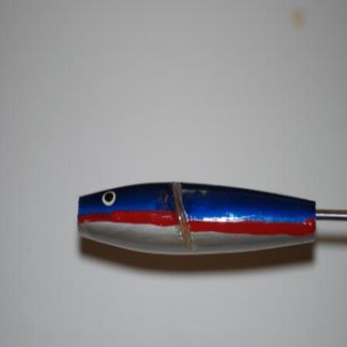 Devon Minnow Blue/ Red & Silver