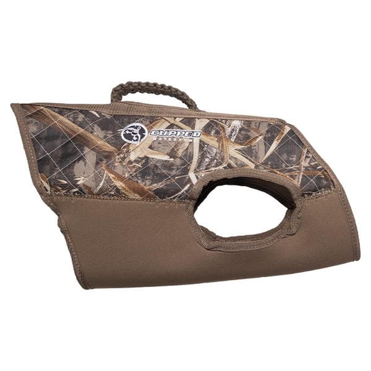 Cupped Waterfowl Large Neoprene Dog Vest Realtree Max-7