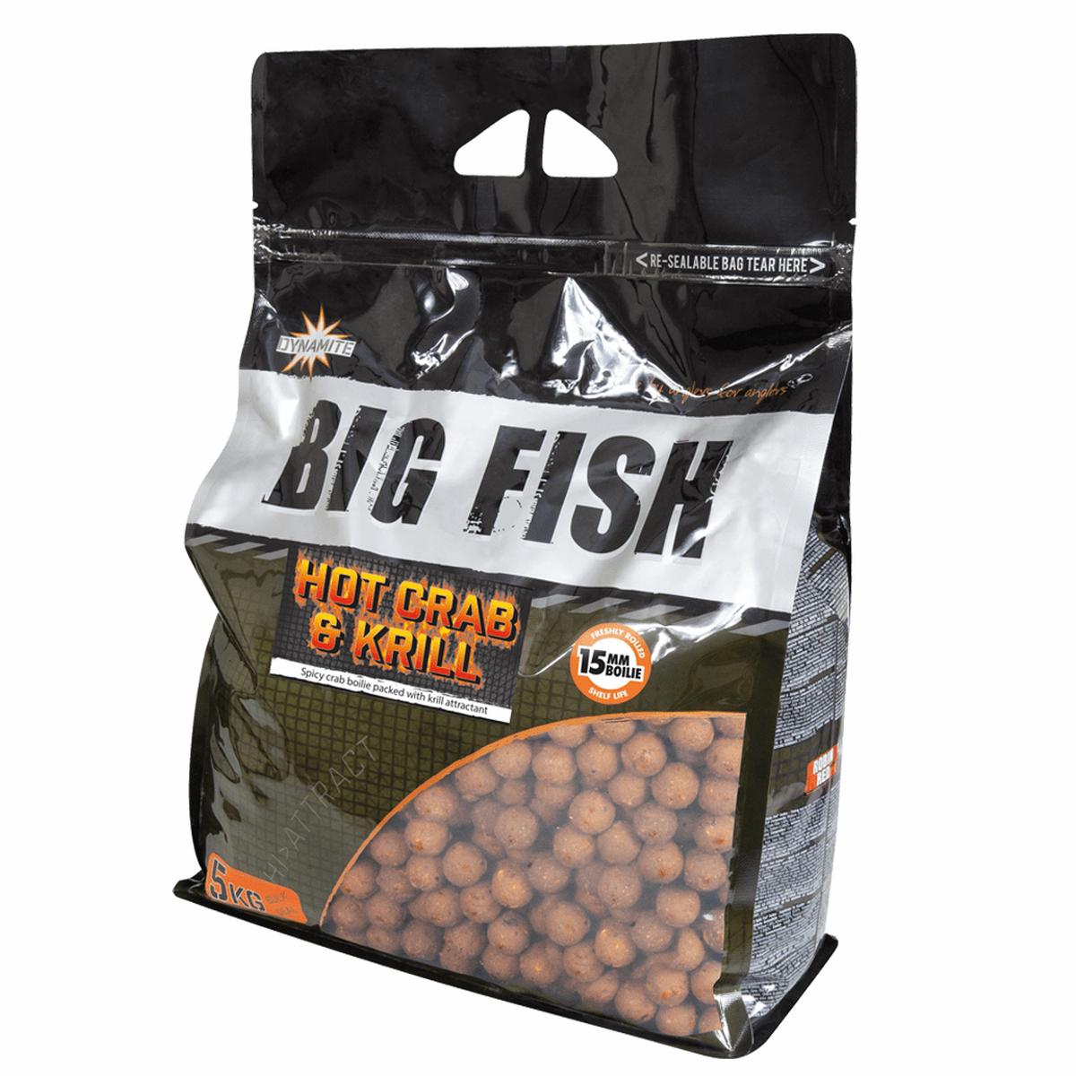 Dynamite Hot Crab & Krill Boilies