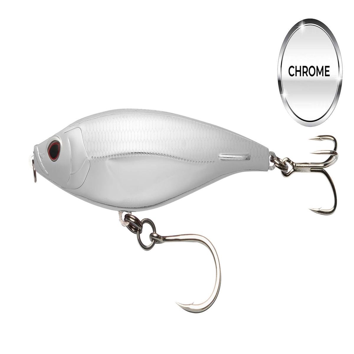 Nomad Madscad 190 AT Chrome Limited Edition Sink 7-1/2" - 7-3/4oz Trolling Lures