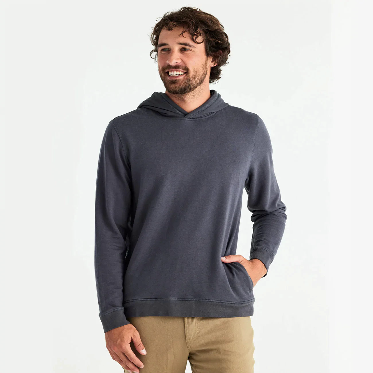 Free Fly Mens Bamboo Heritage Fleece Hoodie