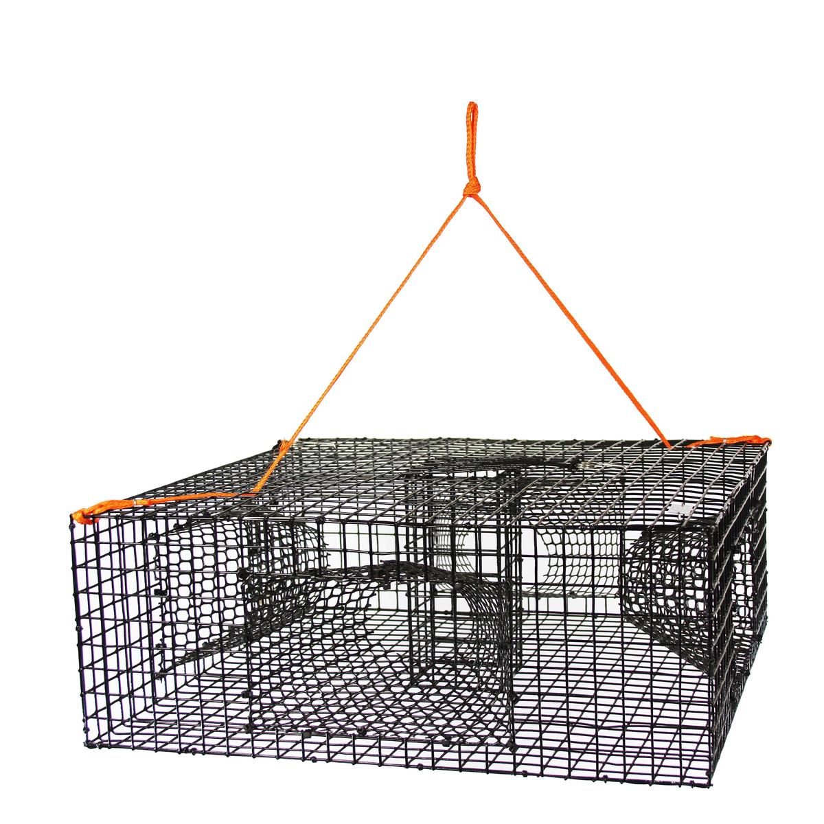 Heavy Duty Box Pot with 4 Tunnels - Black