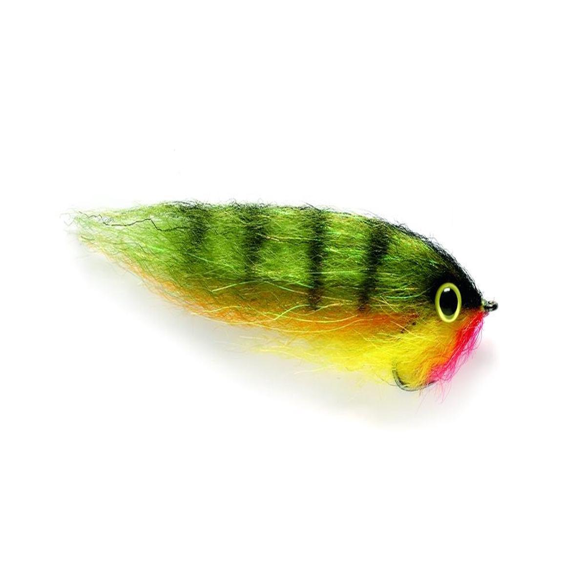 Dougie's Yellow Perch Pike Fly 4/0