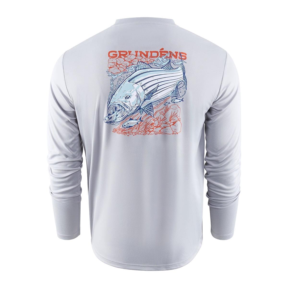 Grundens Striped Bass LS Tech Tee