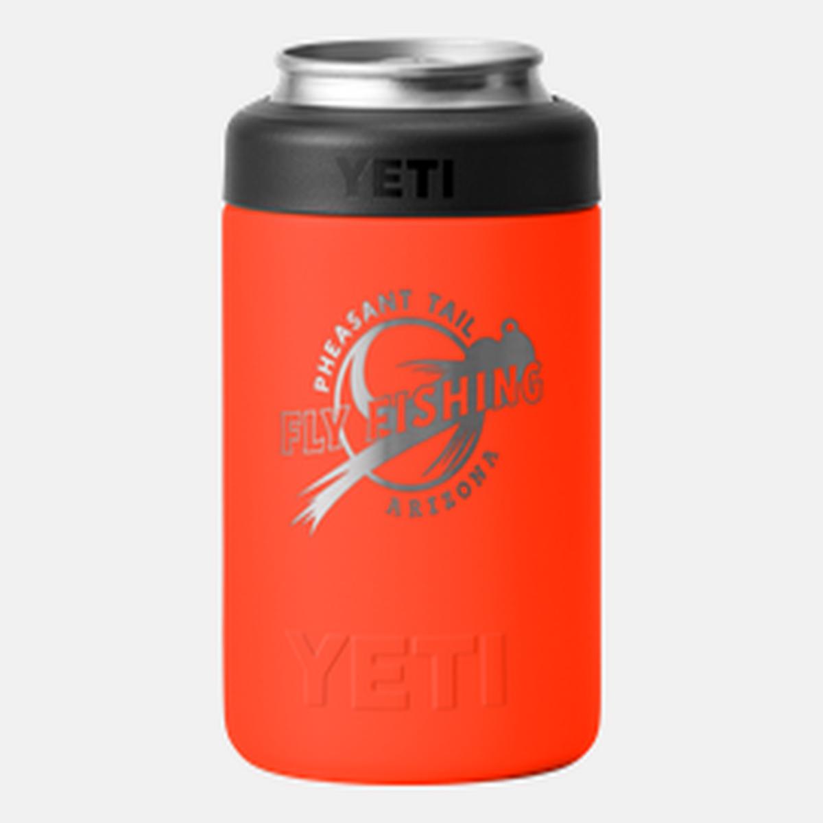 YETI Colster 2.0 Engraved with Pheasant Tail Logo