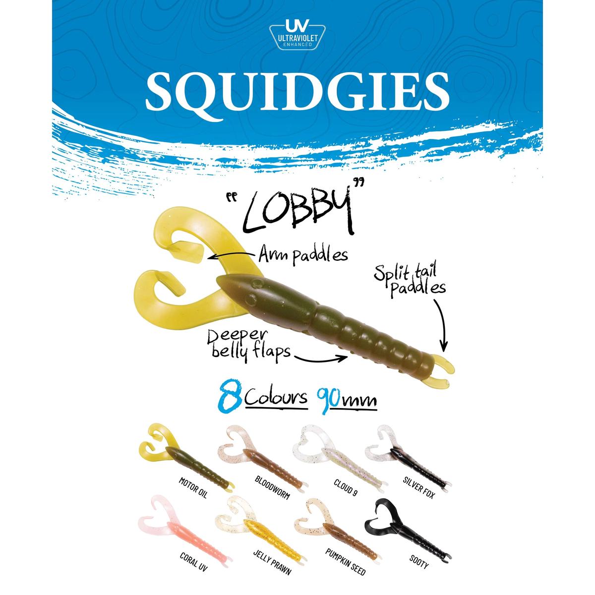 Shimano Squidgies Lobby 90mm