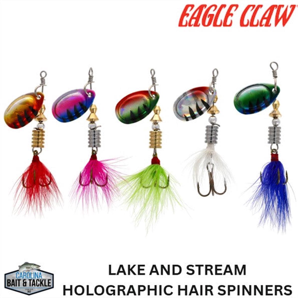 Eagle Claw Lake & Stream Holographic Hair Spinner