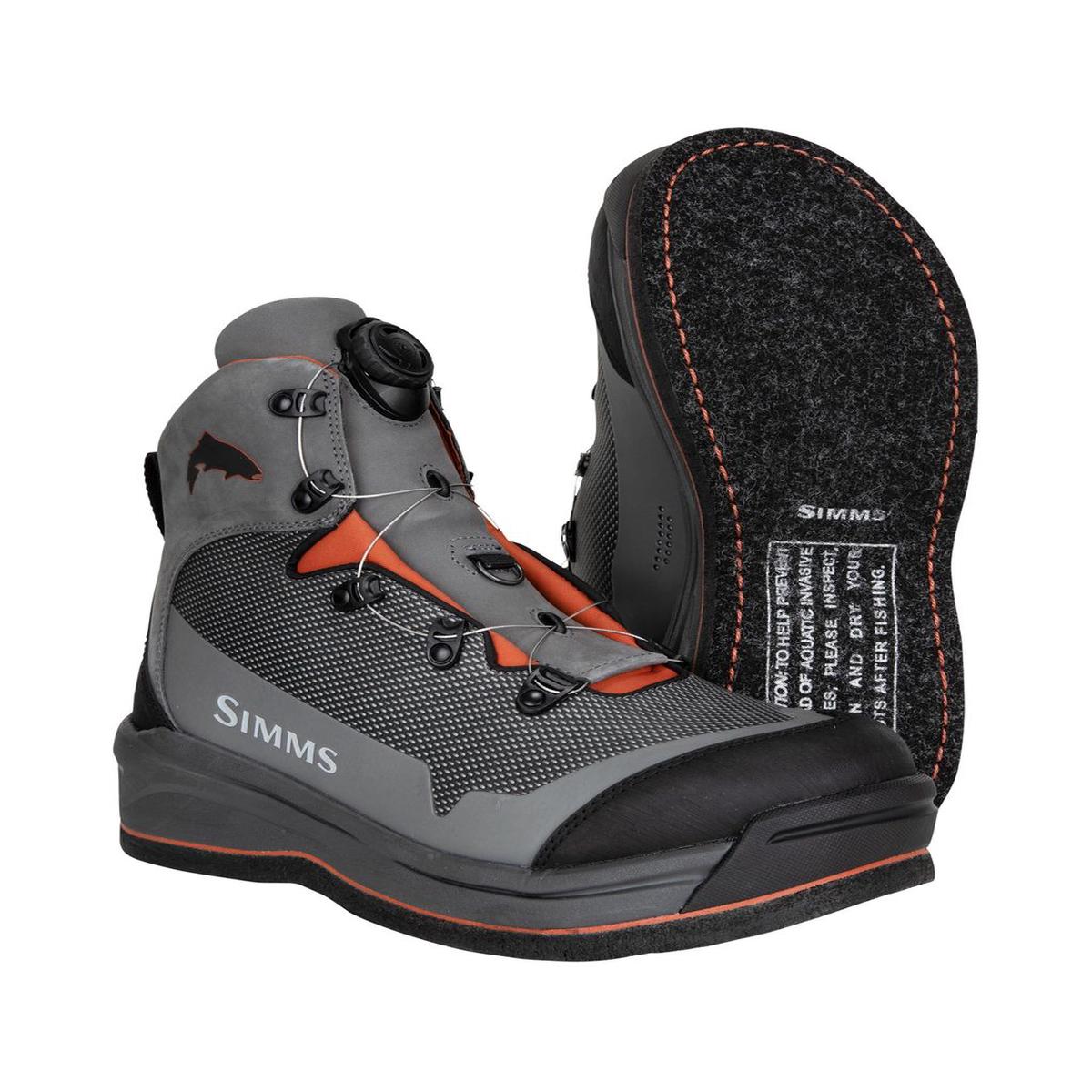 Simms Guide BOA Wading Boot Felt Slate